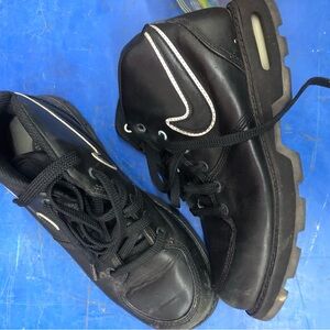 Nike Black Sneakers with all weather sole